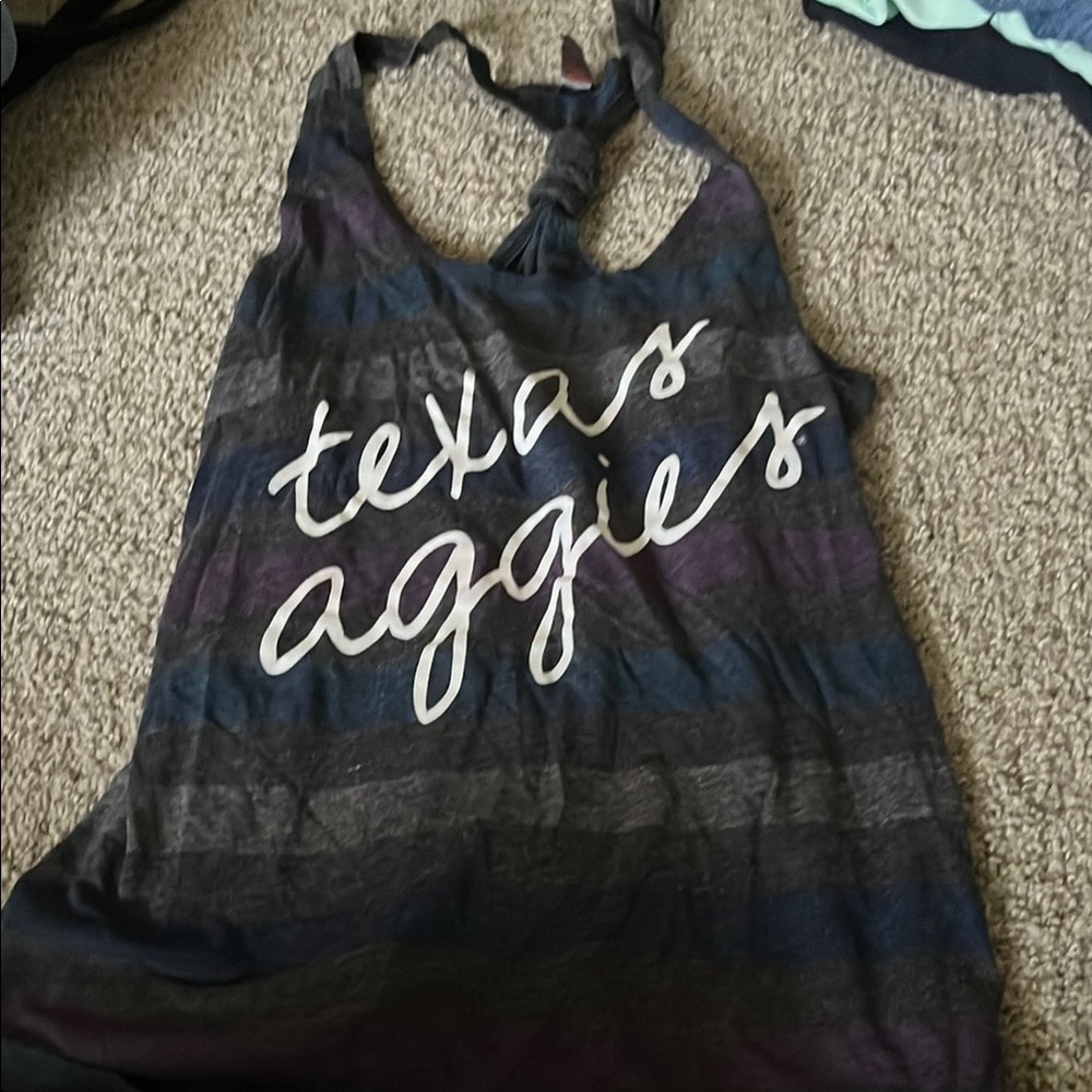 District Gray and Black Sleeveless Tank Top